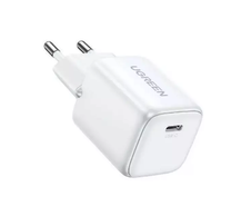 Telefono įkroviklis Ugreen CD319, USB Type C, 5.8 cm, balta sp., 30 W