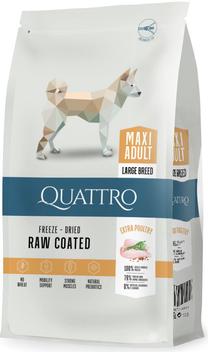 Sausas šunų maistas Quattro Maxi Adult Large Breed, vištiena, 12 kg