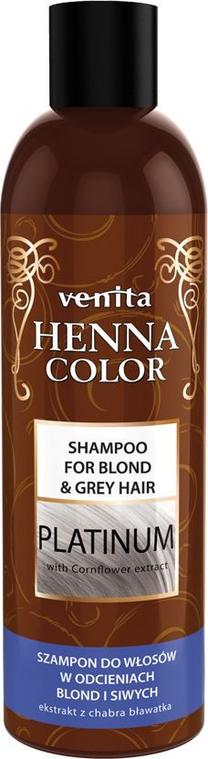 Šampūns Venita Henna Color Platinium, 250 ml