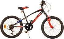 Vaikiškas dviratis Aurelia 420 Sport Suspension, juoda sp./raudona sp., 20"