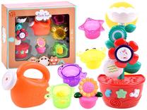 Набор игрушек для купания Flower Garden, многоцветный