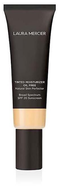 Šķidrā grima bāze Laura Mercier Oil Free Natural Skin Perfector Oil Free Skin Protector, SPF 20, tawny krās., 4w1, 50.0 ml