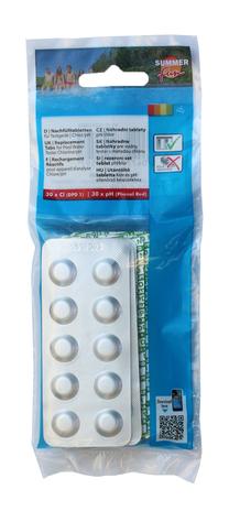 Tabletid basseini veetesteri jaoks Chlorine & pH, 30 pcs