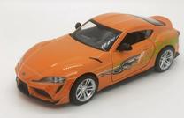 Игрушечная машина MSZ Toyota Supra 68704M, oранжевый цв.