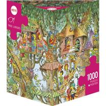 Dėlionė Heye Tree Lodges 29990, 50 cm x 70 cm, 1000 vnt., įvairių spalvų