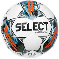 Футбольный мяч Select Brillant Training DB V22, 3 размер, синий цв./белый цв./черный цв.