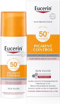 Средство для ухода за загаром для лица Eucerin Pigment Control SPF50+, 50 мл