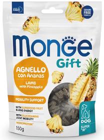 Skanėstas šunims Monge Gift Super M Mobility Support Lamb With Pineapple, ėriena, 0.15 kg