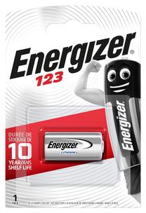Elementai Energizer EN123B1, CR123, 3 V