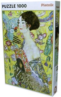 Pusle Piatnik Klimt Lady With Fan, 1000 tk