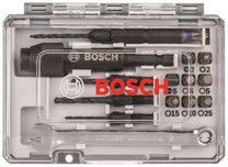 Urbju un skrūvgriežu uzgaļu komplekts Bosch 2607002786, PZ2, 2 - 3.5 mm, 1/4"