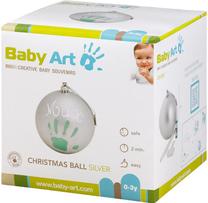 Dekorēšanas komplekts Baby Art, sudraba krās.