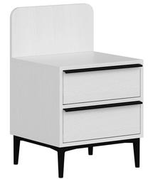 Naktinis staliukas Kalune Design Elevate 506MNR3407, balta sp., 78 cm x 50 cm x 45 cm