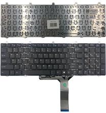 Nešiojamų kompiuterių klaviatūra MSI, juoda, belaidė