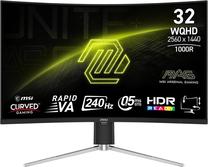 Monitorius MSI MAG 325CQRXF E2, VA, 240 Hz, WQHD, 31.5"