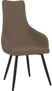 Krėslas VLX Fabric 288601, ruda sp./pilka sp., 61 cm x 56 cm x 105 cm
