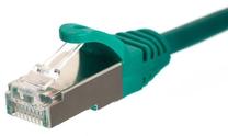Провод Netrack CAT 5e FTP/STP RJ-45 8P8C, RJ-45 8P8C, 0.5 м, зеленый цв.