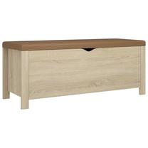 Daiktadėžė VLX 326771, ruda sp., 40 cm x 105 cm x 45 cm
