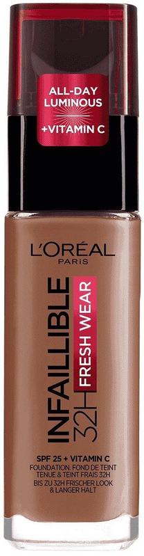 Skystas makiažo pagrindas L’Oréal Paris Infaillible 24h Fresh Wear, 355 sienna, 30 ml