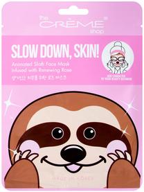 Маска для лица The Creme Shop Slow Down, Skin! Animated Sloth, 25 мл