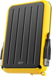 Kietasis diskas Silicon Power Armor A66, HDD, 2 TB, juoda sp./geltona sp.