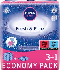 Drėgnos servetėlės kūdikiams Nivea, 252 vnt.