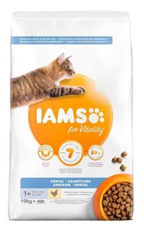 Sausā kaķu barība IAMS For Vitality Dental, vistas gaļa, 10 kg