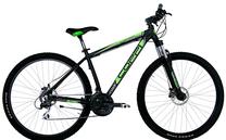 Dviratis kalnų Masciaghi, 27.5 ", juoda sp./žalia sp.