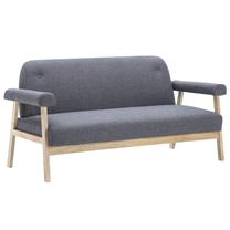 Sofa VLX 3-Seater 246647, tamsiai pilka sp., 69 x 152 cm x 75 cm