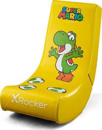 Žaidimų kėdė X Rocker Nintendo Video Rocker Yoshi, 65 x 41 x 85 cm, geltona sp.