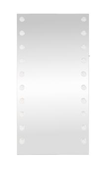 Veidrodis Mirrors Pearl, su apšvietimu, pastatomas, 87 cm x 170 cm, sidabro sp.