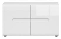 Batų dėžė Azteca Trio, balta, 90 cm x 37 cm x 52 cm