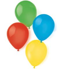 Õhupall ümmargune LED Balloons, mitmevärviline, 4 tk