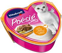 Mitrā kaķu barība Vitakraft Poesie Sauce, tītara gaļa/siers, 0.085 kg