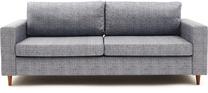 Sofa Hanah Home Step 3-Seat, pilka sp., 83 x 211 cm x 86 cm