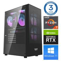 Stacionarus kompiuteris Intop AMD Ryzen 7 7700X, DDR5 16 GB, SSD 2 TB, Nvidia GeForce RTX 5060 Ti 8 GB GDDR7, Windows 11 Pro RM56820