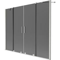 Vannas siena Mexen Velar Duo, 170 cm x 150 cm, sudraba krās./tonētais