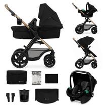 Universalus vežimėlis KinderKraft Moov 2 XL Air, juoda sp.