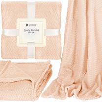 Pledas Springos Lovely Blanket HA7148, oranžinė sp., 160 cm x 200 cm