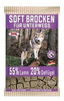 Лакомство для собак Perfecto Soft Brocken with Lamb & Poultry, баранина/мясо птицы, 0.2 кг