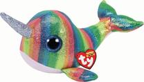 Pliušinis žaislas TY Nori Narwhal, įvairių spalvų, 15 cm