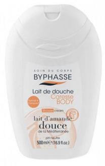 Kūno prausimosi kremas Byphasse Caresse Sweet Almond, 500 ml