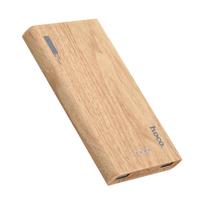 Nešiojamas įkroviklis (Power bank) Hoco B12B, 13000 mAh, šviesiai ruda sp.