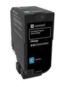 Rašalinio spausdintuvo kasetė Lexmark, mėlyna sp.