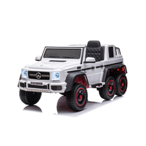Vaikiškas elektromobilis Hatis Mercedes Benz G 63 AMG 6X6, balta sp.