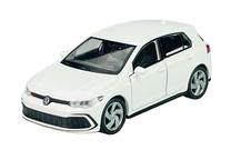 Игрушечная машина Welly VW Golf 8 GTI, 1:34, белый цв.