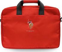 Nešiojamų kompiuterių krepšys U.S. Polo Assn USCB15PUGFLRE, raudona sp., 16"