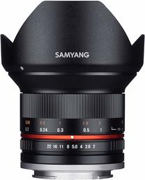 Objektyvas Samyang 12mm F2.0 NCS CS