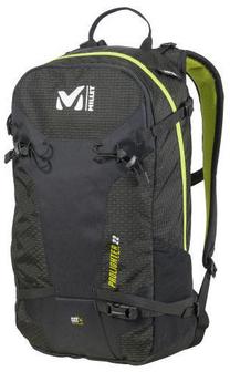 Tūristu mugursoma Millet, melna krās./dzeltena krās., 22 l