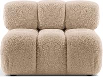Modulinė sofa Micadoni Bellis Rolf 2, smėlio ruda sp., 94 x 94 cm x 70 cm